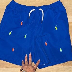 Polo by Ralph Lauren Blue Athletic Shorts